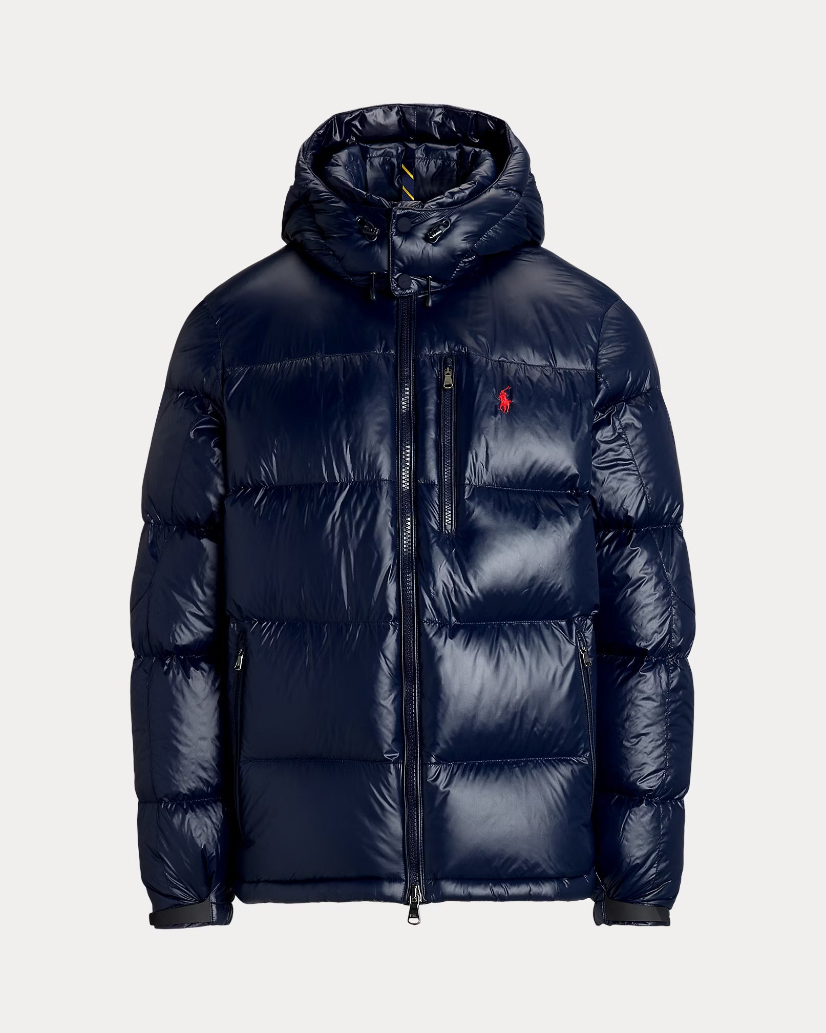 The shiny puffer jacket