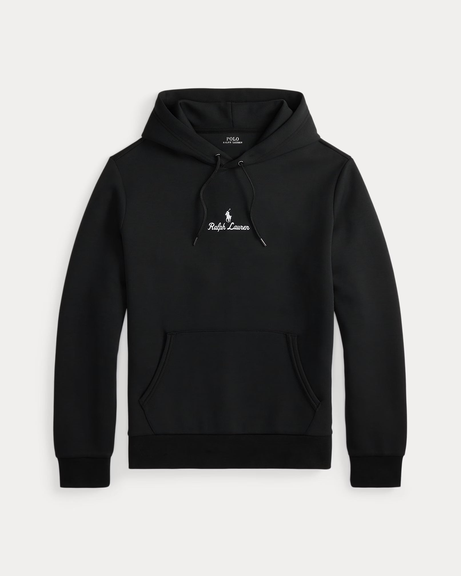 Double-knit logo hoodie