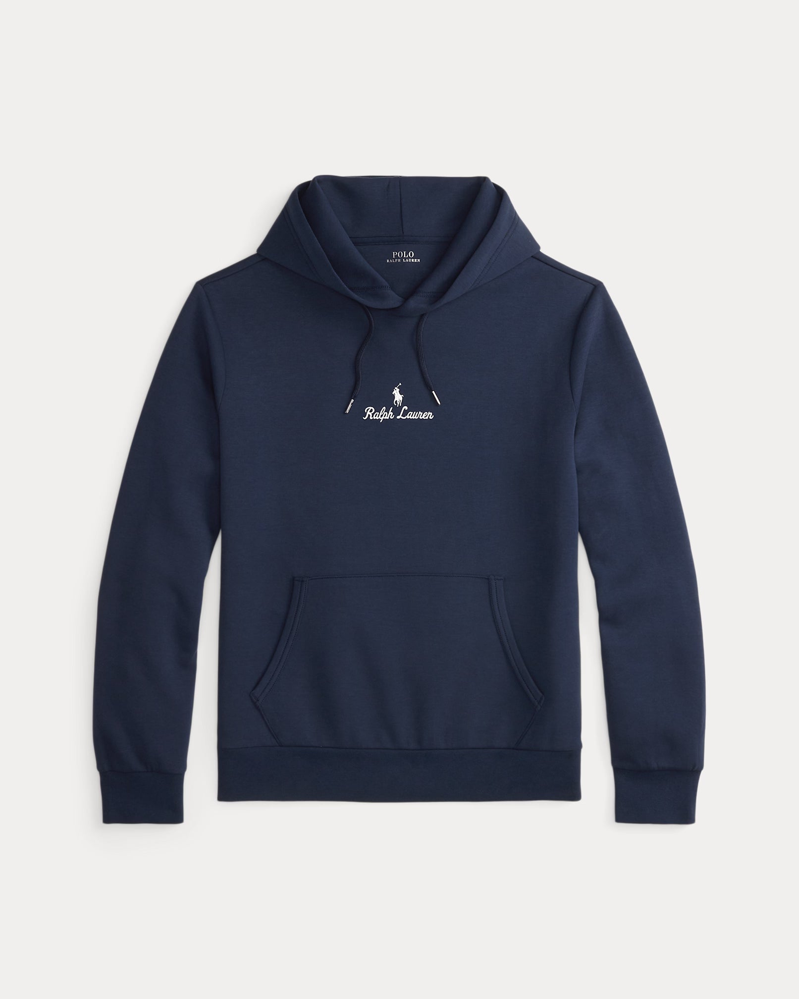 Double-knit logo hoodie