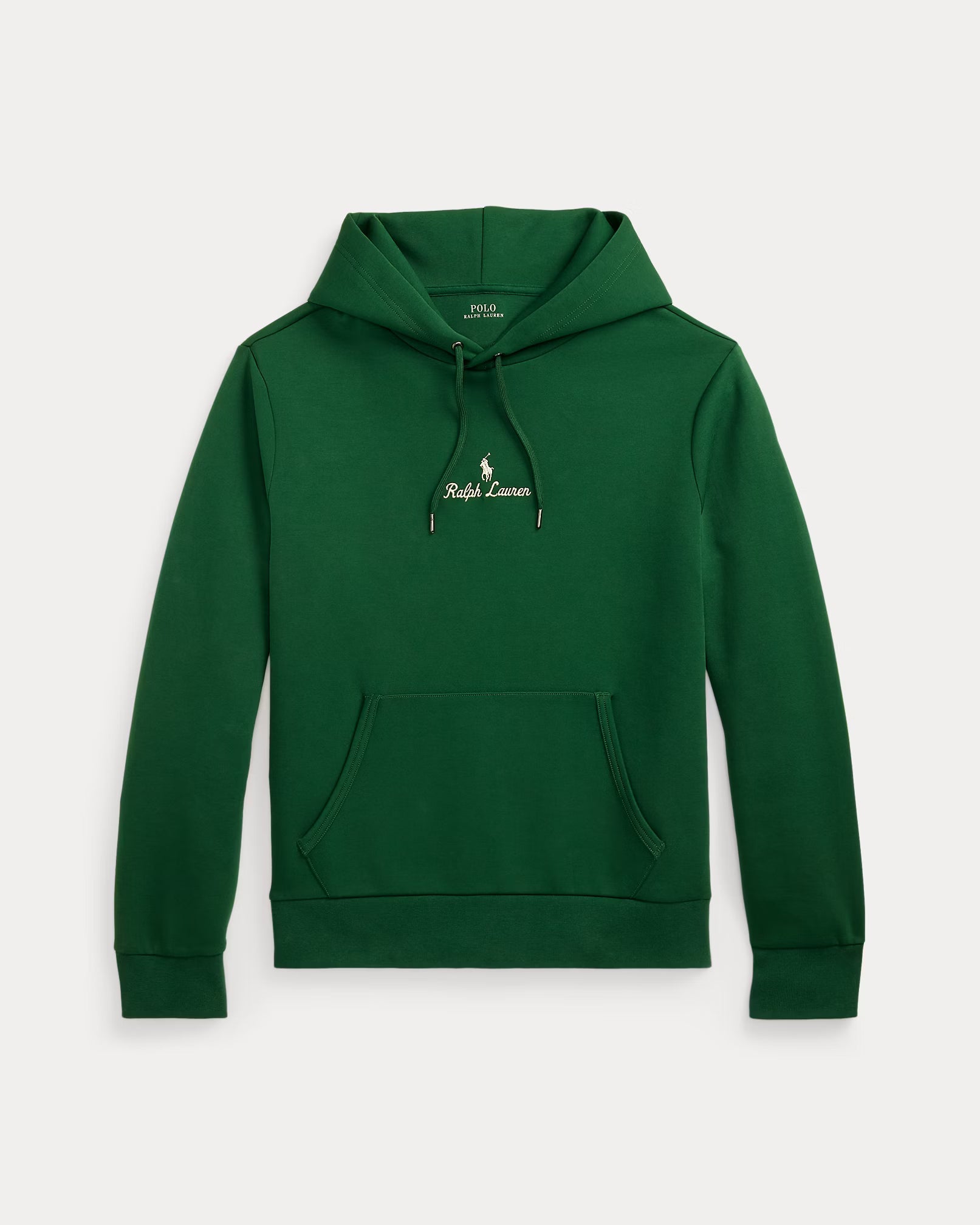 Double-knit logo hoodie