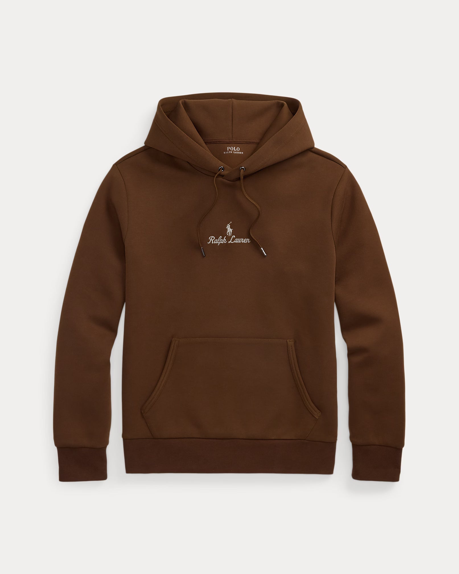Double-knit logo hoodie