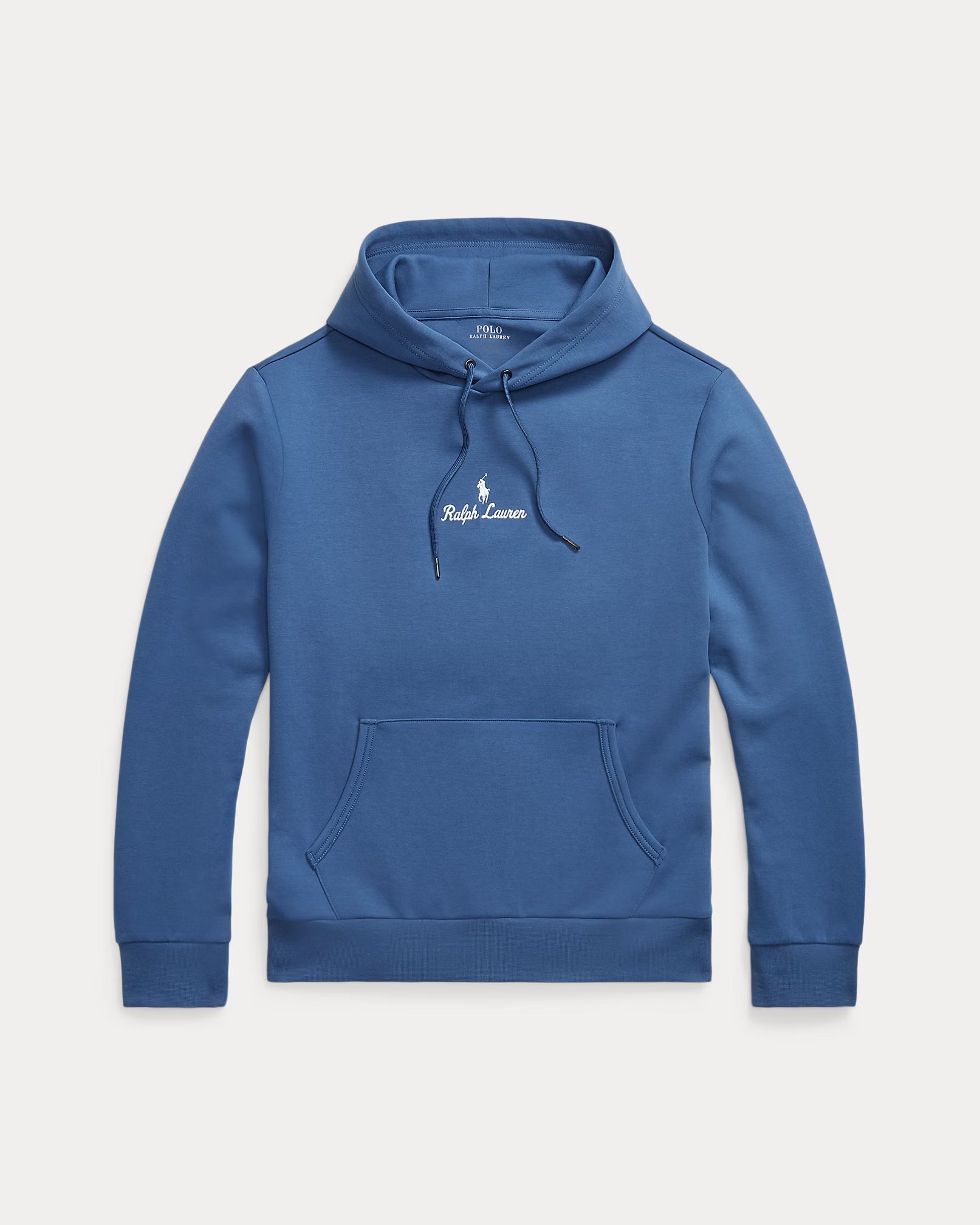 Double-knit logo hoodie