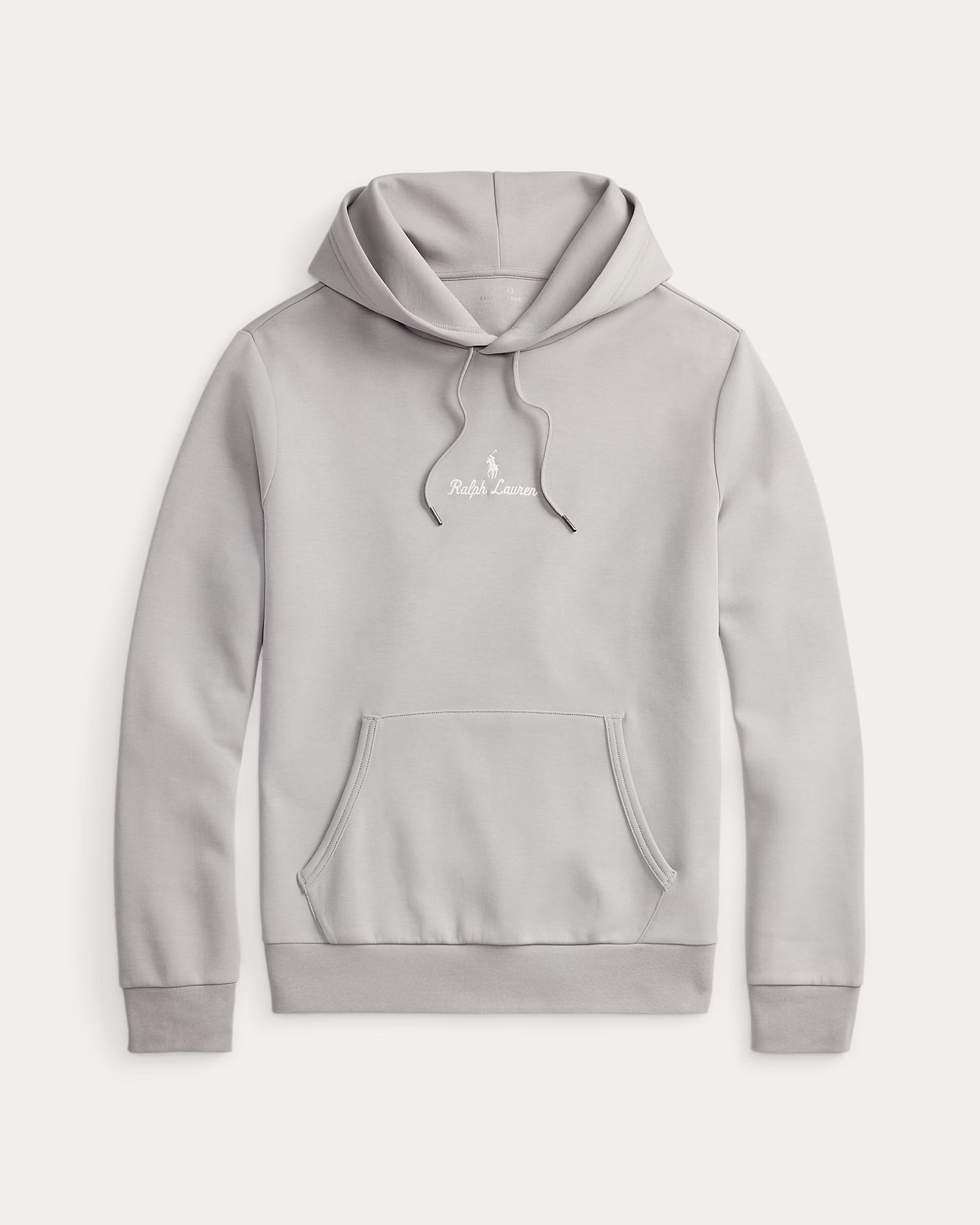 Double-knit logo hoodie