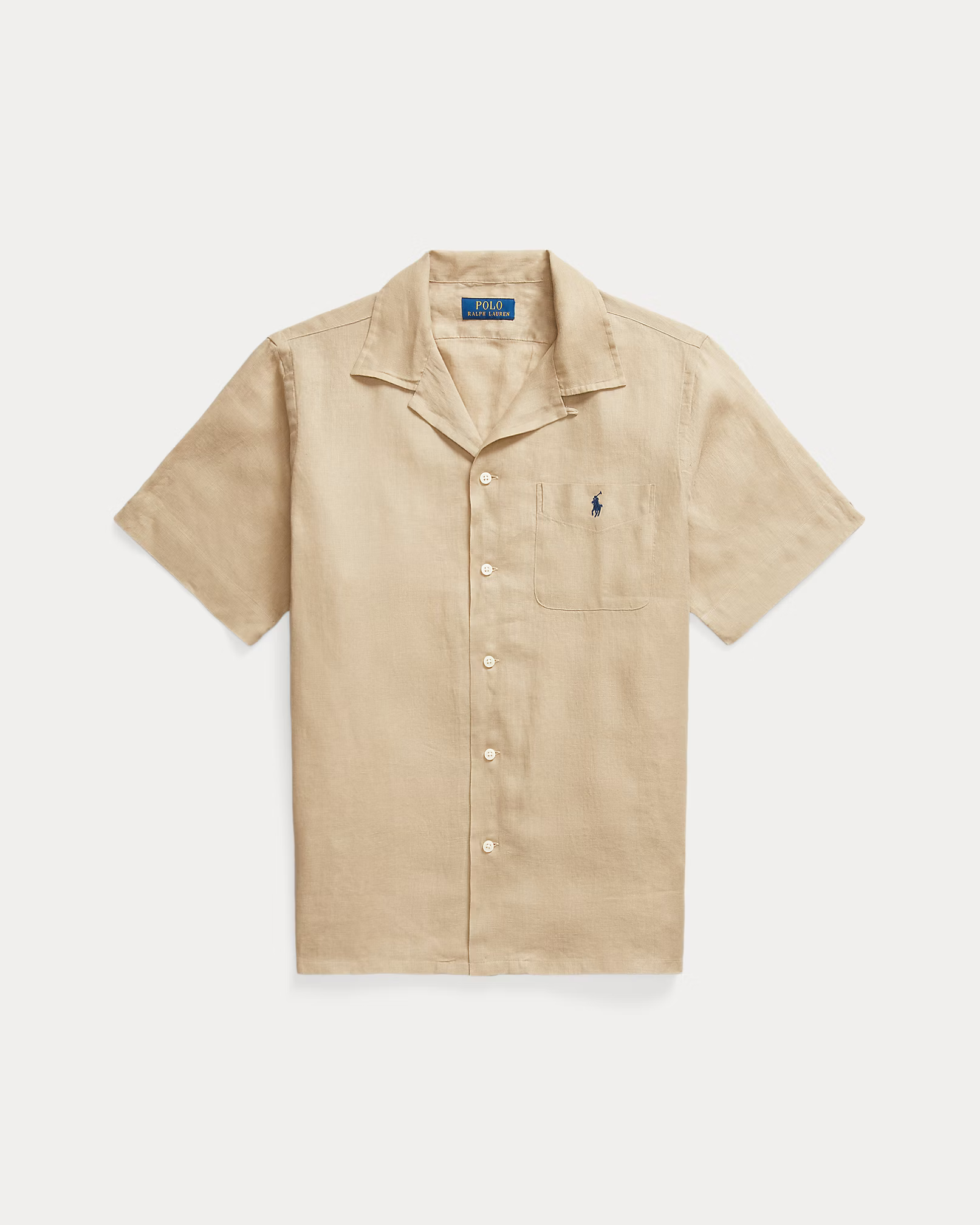 Chemise safari Classic Fit en lin