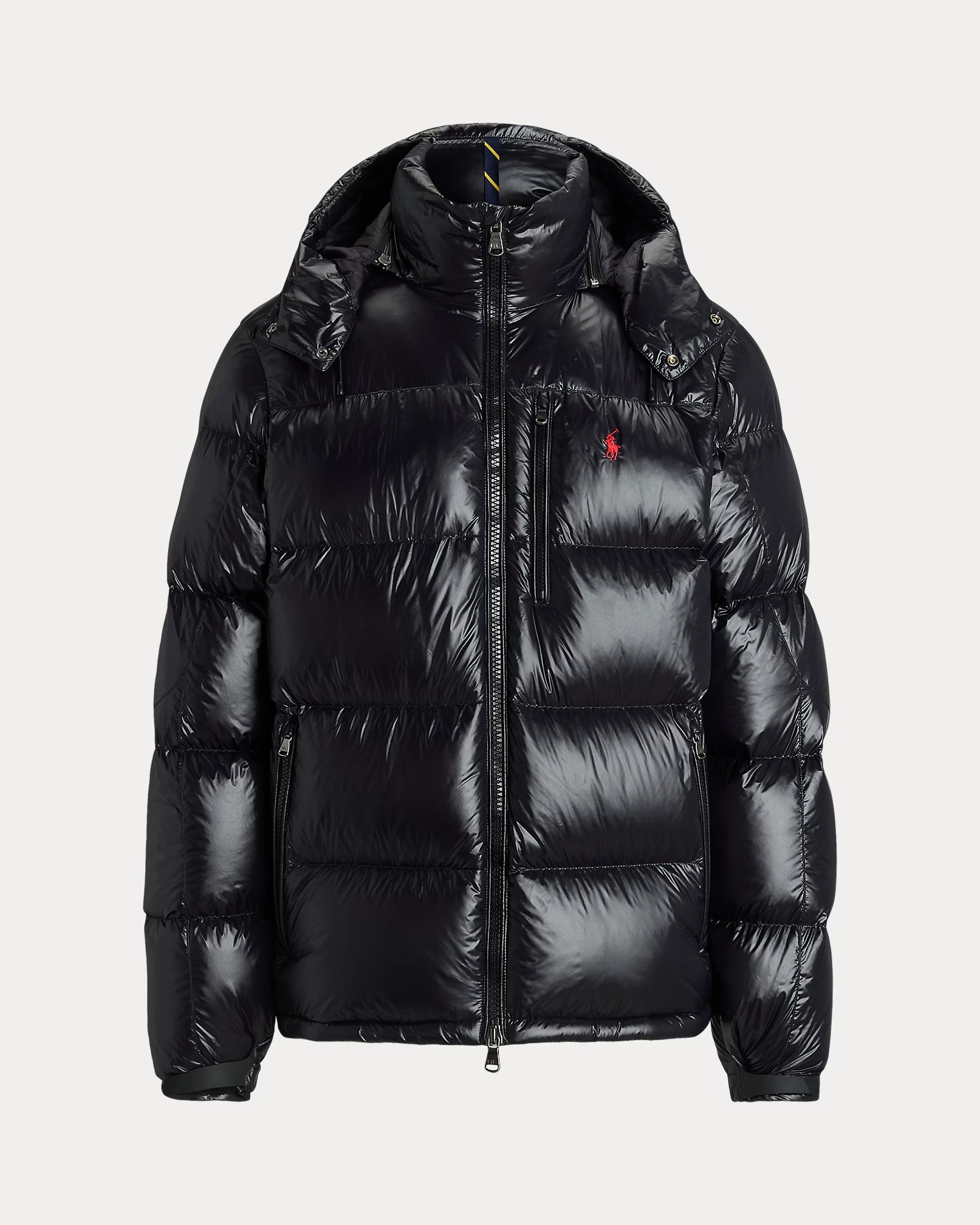 The shiny puffer jacket