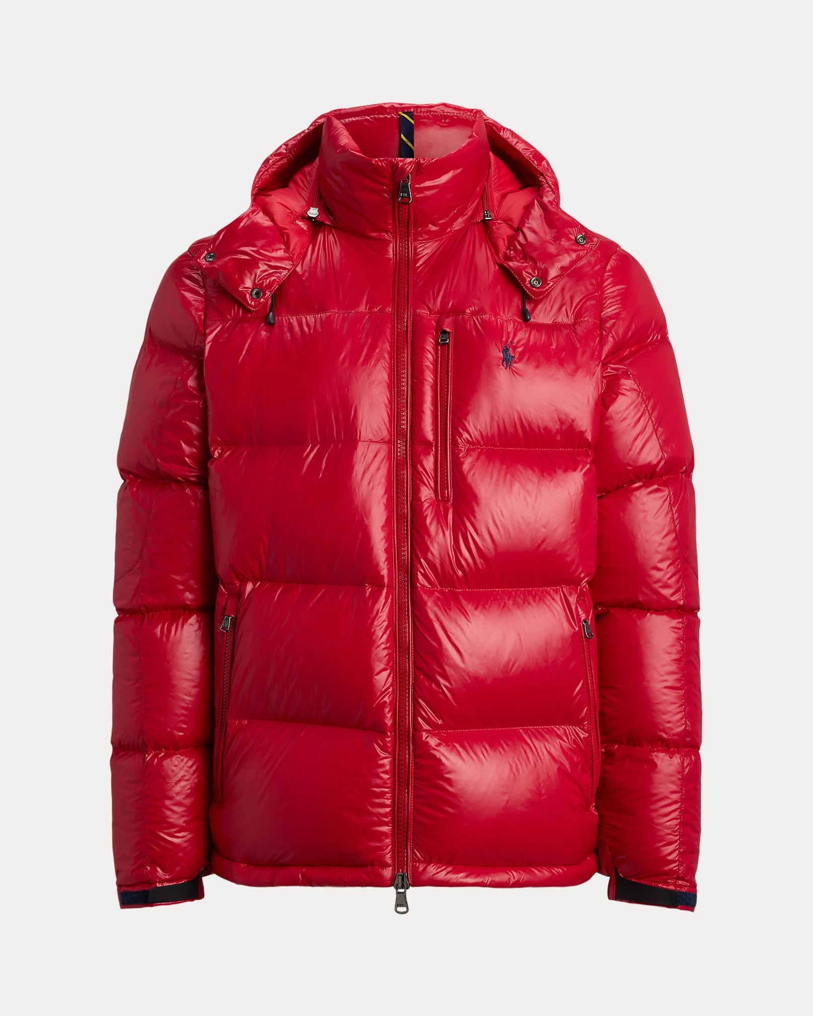 The shiny puffer jacket