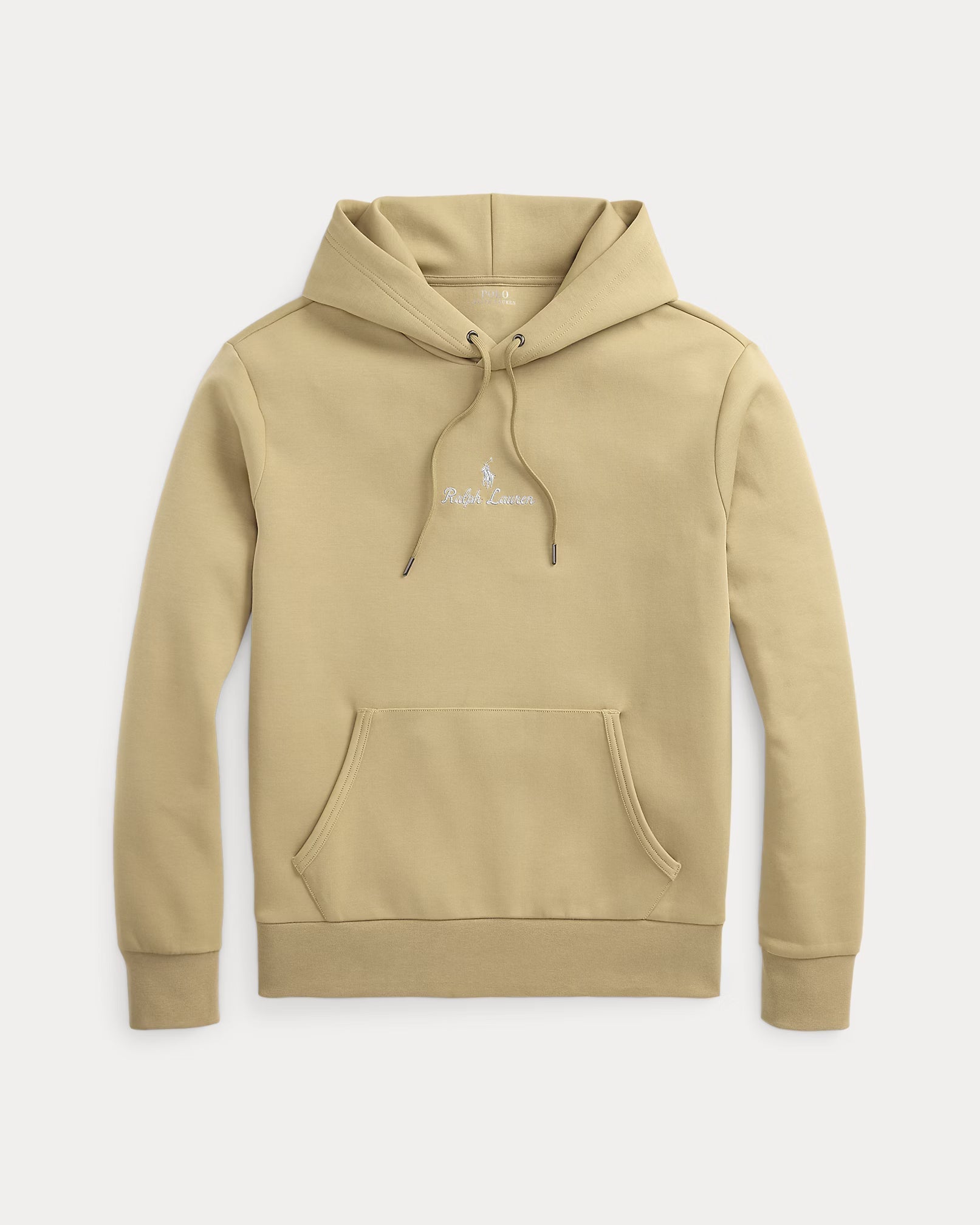 Double-knit logo hoodie