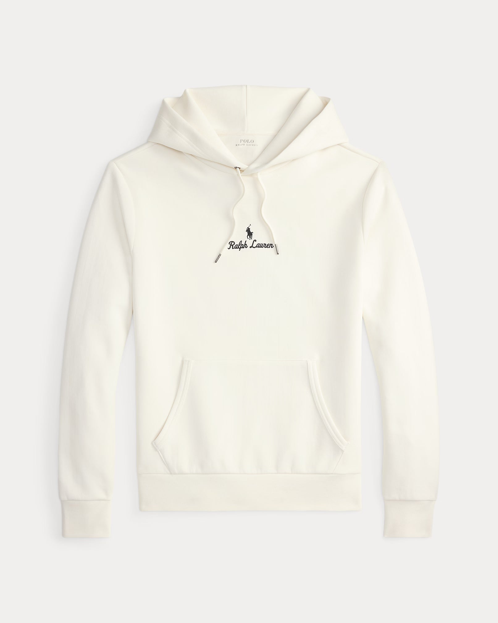 Double-knit logo hoodie